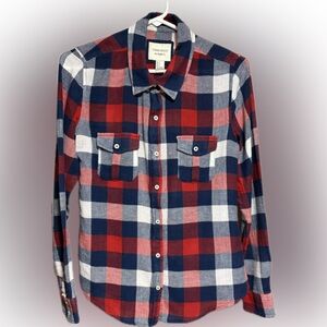 Women’s Small Forever 21 Button Down LS Shirt